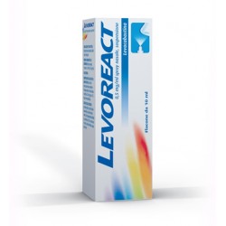 Spray nasale da 10 ml Levoreact 0,5 Mg/ml