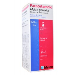 Sciroppo da 120 ml Paracetamolo Mylan Generics 120 Mg/5 Ml