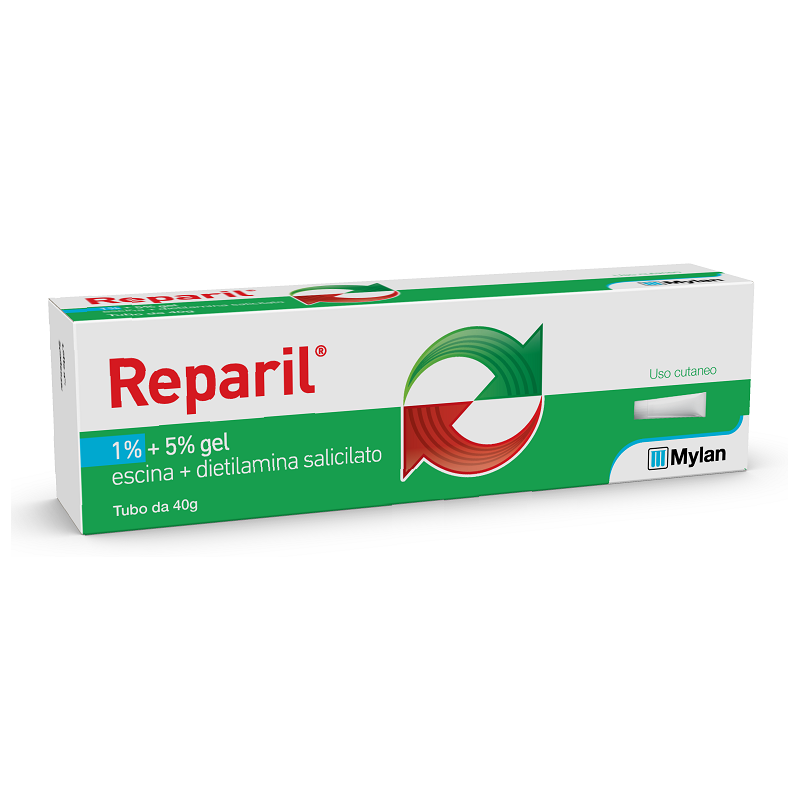 Gel da 40 g Reparil gel 1% + 5%