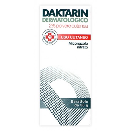30 g polvere antimicotica Daktarin Dermatologico 20 Mg/g