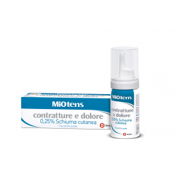 Flacone 30 ml Schiuma con Applicatore Miotens Contratture e Dolore della Dompè Farmaceutici