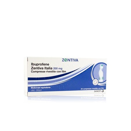 Ibuprofene Zentiva Italia 200 Mg 24 Compresse Medicinale Equivalente
