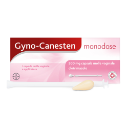 1 Capsula Molle Vaginale Gyno-canesten Monodose 500 Mg