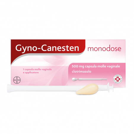 1 Capsula Molle Vaginale Gyno-canesten Monodose 500 Mg