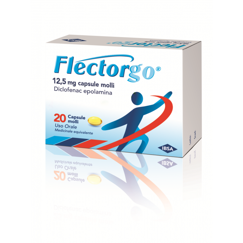 25 capsule antinfiammatorie - Flectorgo 12,5 Mg