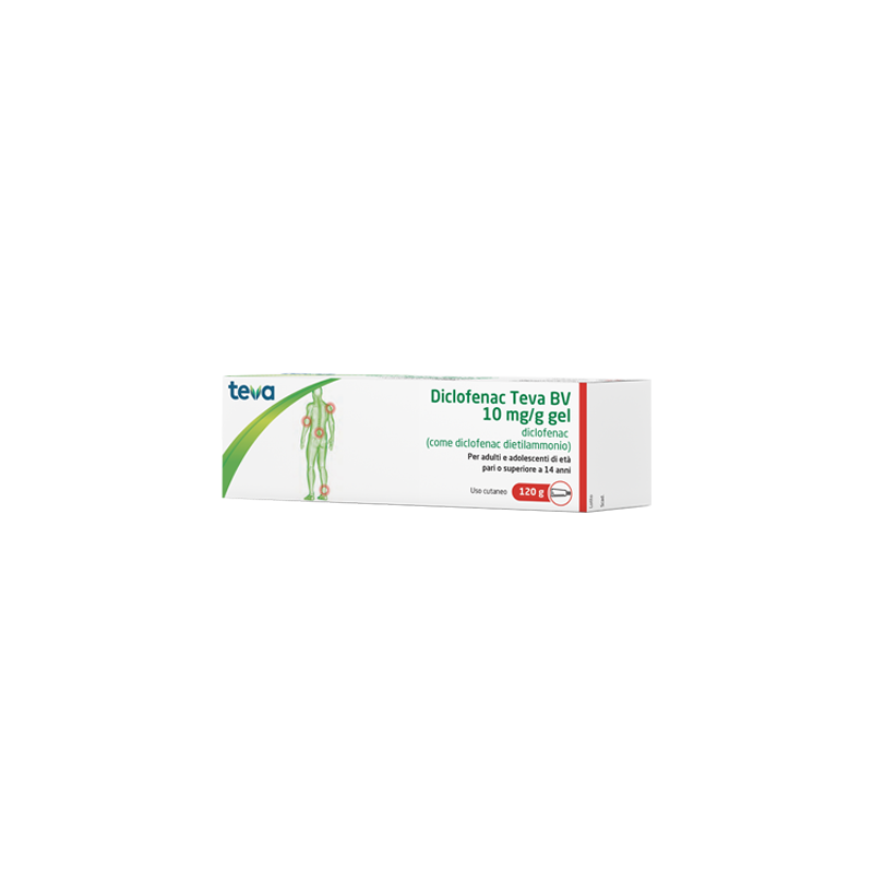 Gel antinfiammatorio Diclofenac Teva BV