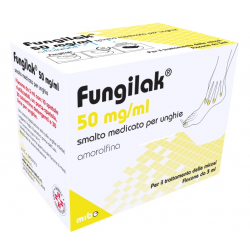 Mibe Pharma Italia Fungilak 50 Mg/ml Smalto Medicato Per Unghie Amorolfina