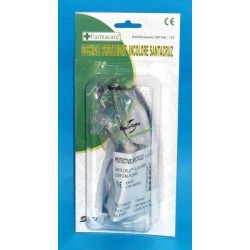 Farmacare Occhiale Di Protezione Lente Incolore Monopezzo Con Riparo Laterale Astine Regolabili