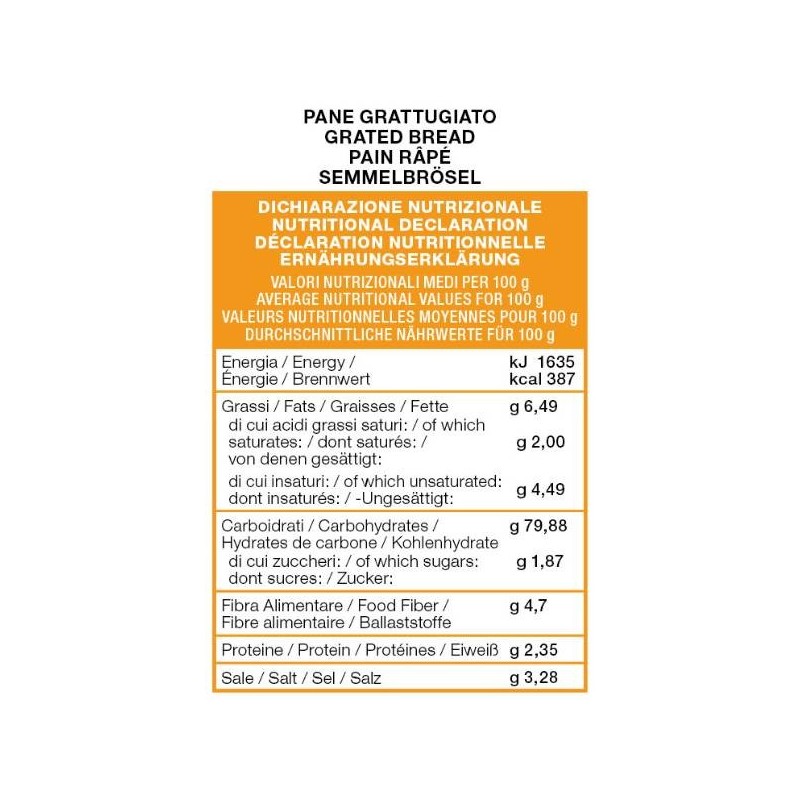 Molino Rivetti Pietro Il Pane Di Anna Pane Grattuggiato 500 G