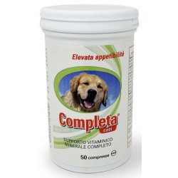 Con 50 compresse di Integratore Vitaminico Veterinario Trebifarma Completa