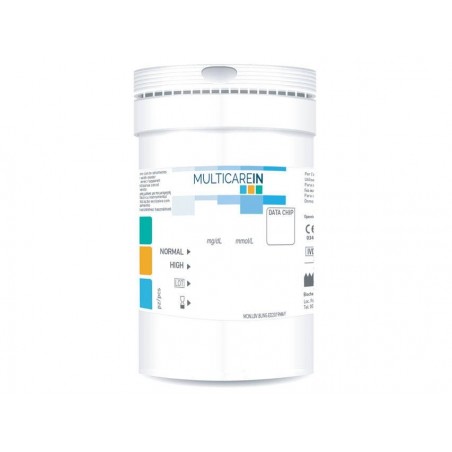 Biochemical System Intern. Test Trigliceridi Multicare In Strisce Con Aspriazione Capillare 25 Pezzi