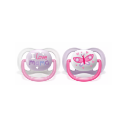 Philips Avent Ultra Air Succhietto Mam/butterfly Femmina 0-6 Mesi 2 Pezzi