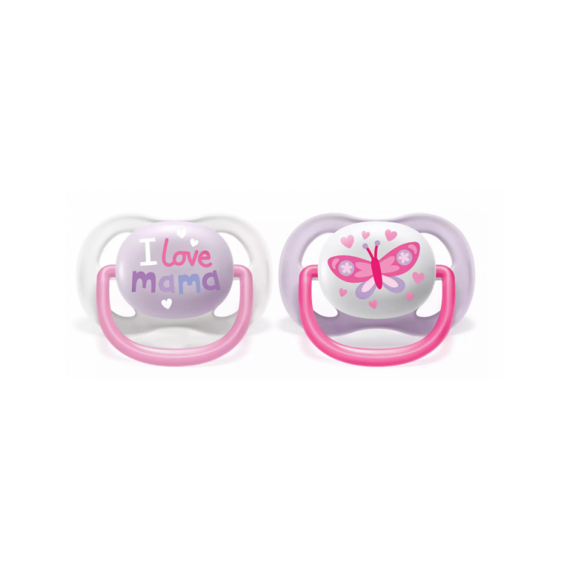 Philips Avent Ultra Air Succhietto Mam/butterfly Femmina 0-6 Mesi 2 Pezzi
