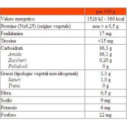 Nove Alpi Aminola Pasta Aproteica Ditalini 400 G