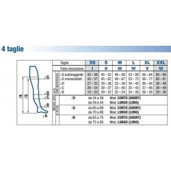 Essity Calza Compressiva Jobst Ultrasheer 15-20mmhg Collant Elast Appl Noir5 Articolo 751160000900