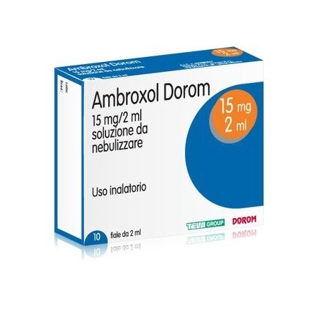 Teva Italia Ambroxol Dorom 15 Mg/2 Ml Soluzione Da Nebulizzare Ambroxolo Cloridrato
