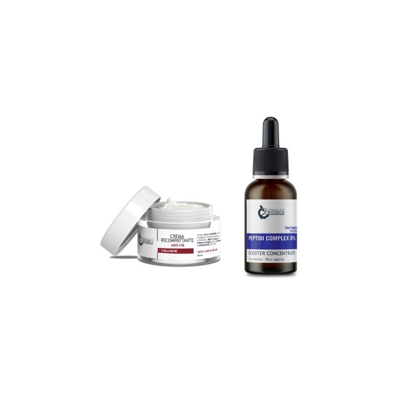 Farmacisti per la ricerca Cofanetto Crema Ricompattante + Peptidi complex
