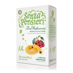 Dolci Palmisano Senza Pensieri Buranellini Ripieni Alla Ciliegia 150 G Porzioni Monodose