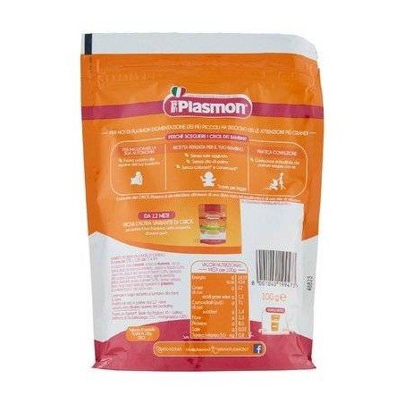 Plasmon Crick Spinaci E Piselli 100 G