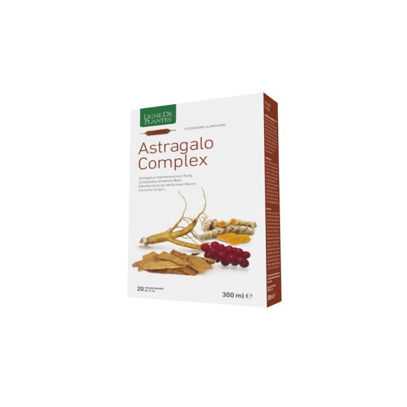 Natura Service Astragalo Complex 20 Ampolle Bevibili Da 15 Ml