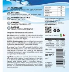 Uragme Puro Drenante 5 Azioni Con Baobab Gusto Ananas 500 Ml