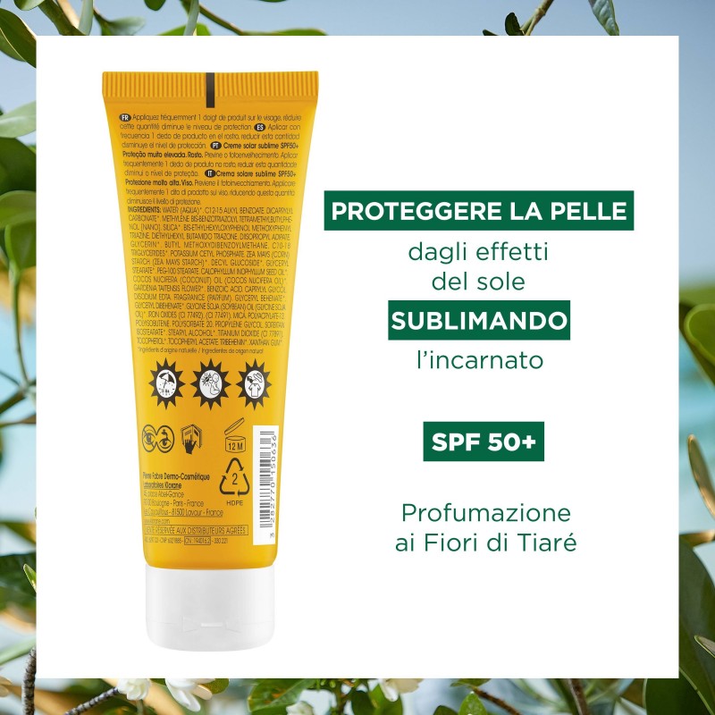 Klorane Les Polysianes Nutri Repair Sun Exposed Hair Balsamo Con Tamanu E Monoi 200 Ml