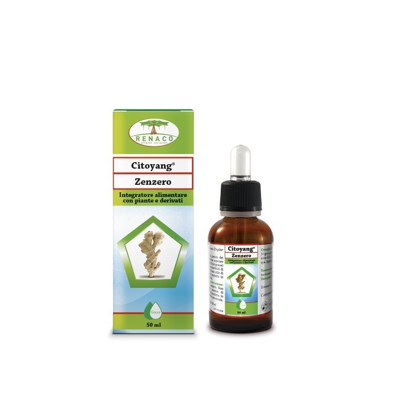 Renaco Italia R. I. Group Citoyang Zenzero Gocce Flaconcino 50 Ml