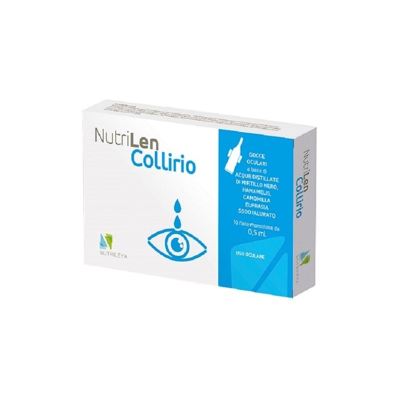 confezione 10 fiale da 0.5 ml nutrilen collirio