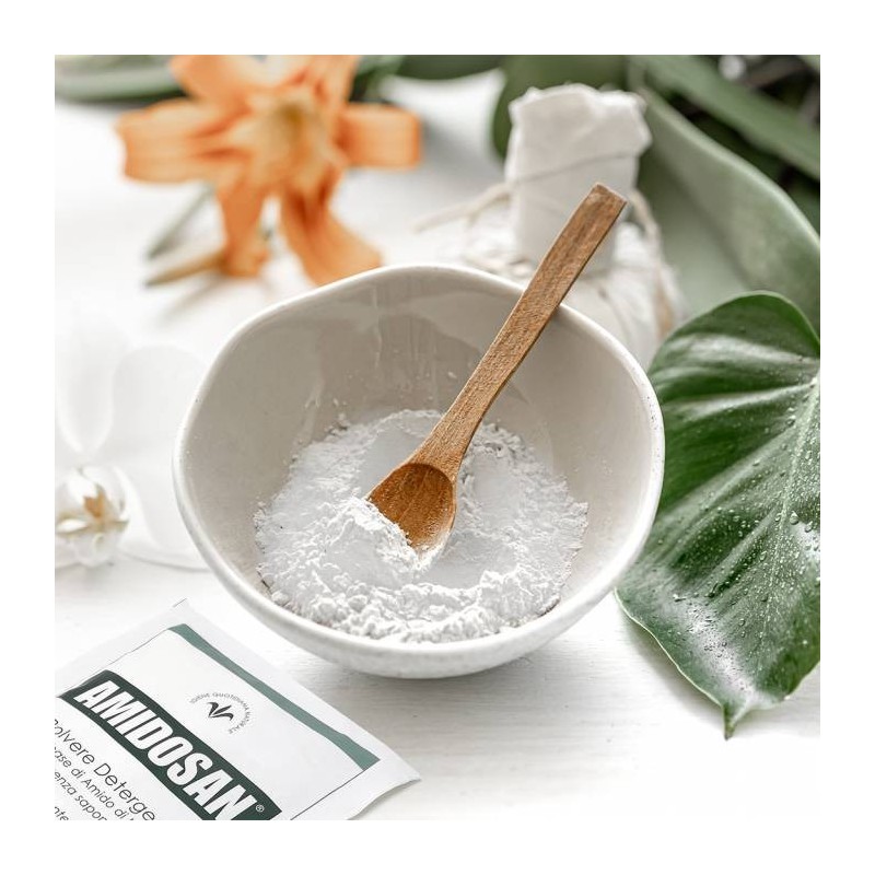 Farmacon Di Billi & C. Amidosan Polvere Detergente Lenitiva Emolliente Rinfrescante 14 Buste 40 G