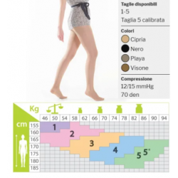 Ca-mi Kamila Comfort Easy Collant Maglia Rete 70 Denari Playa 5