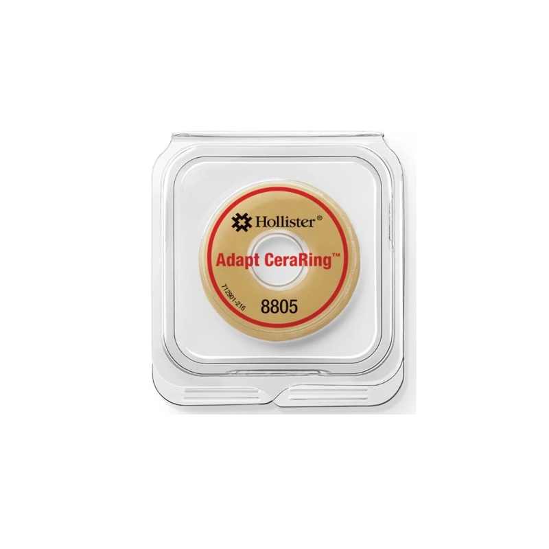 Hollister Anello Convesso Rotondo Adapt Ceraring Diametro 20 Mm Spessore 6 Mm Per Stomia 10 Pezzi