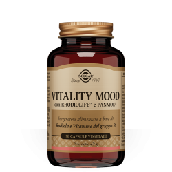 Confezione di 30 Capsule di Integratore Tonificante Vitality Mood da Solgar