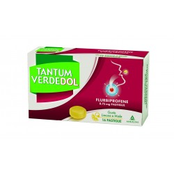 Blister da 16 Pastiglie di Tantum Verdedol gusto Limone e Miele della Angelini Pharma