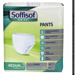 S. I. L. C. Pannolone Soffisof Air Dry Pants Super Medium 10 Pezzi