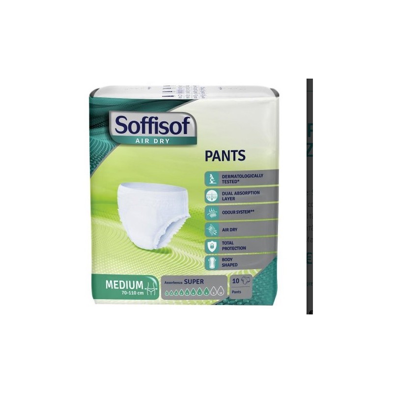 S. I. L. C. Pannolone Soffisof Air Dry Pants Super Medium 10 Pezzi
