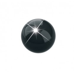 Mast Industria Italiana Orecchini Fascia Rosa Iron-v Bezel Zircone Piatto 2,5mm Nero Mj Pre 113 S25-213c
