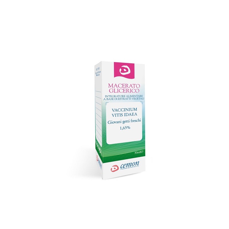Cemon Vaccinium Vitis Idaea Getti Macerato Glicerico 30 Ml
