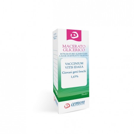 Cemon Vaccinium Vitis Idaea Getti Macerato Glicerico 30 Ml