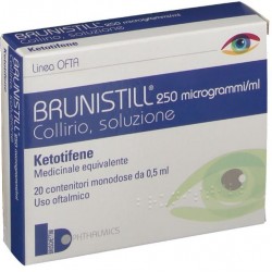 Collirio antistaminico Brunistill 250 Microgrammi/ml