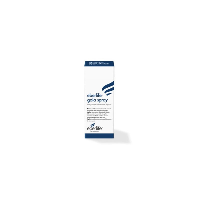 Eberlife Farmaceutici S Eberlife Gola Spray 25 Ml