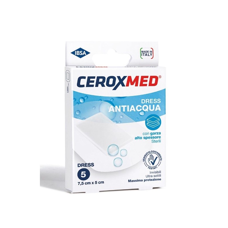 Nova Argentia Ceroxmed Cerotti Antiacqua 7,5x5cm - 5 pezzi