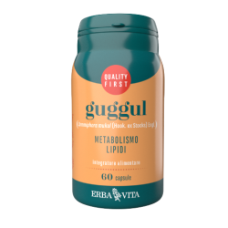 Erba Vita Guggul per il metabolismo dei lipidi 60 capsule