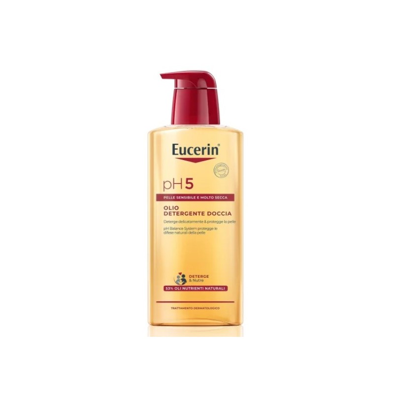 400ml di Eucerin pH5 Olio Detergenti Doccia