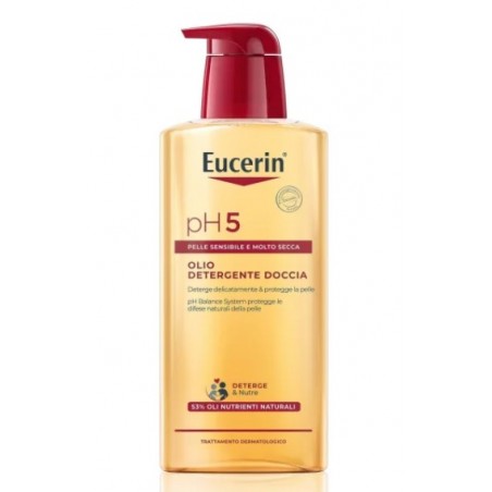 400ml di Eucerin pH5 Olio Detergenti Doccia 400ml di Eucerin pH5 Olio Detergenti Doccia