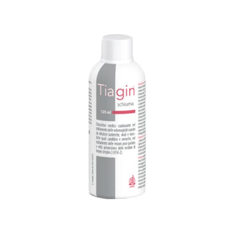 Flacone da 125ml di Schiuma Ginecologica Protettiva Tiagin