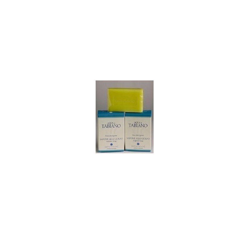 Terme Di Salsomagg. Tabiano Aqua Di Tabiano Sapone Allo Zolfo 100 G
