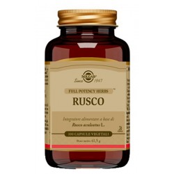 Confezione da 100 capsule vegetali di Integratore per la Microcircolazione Rusco da Solgar