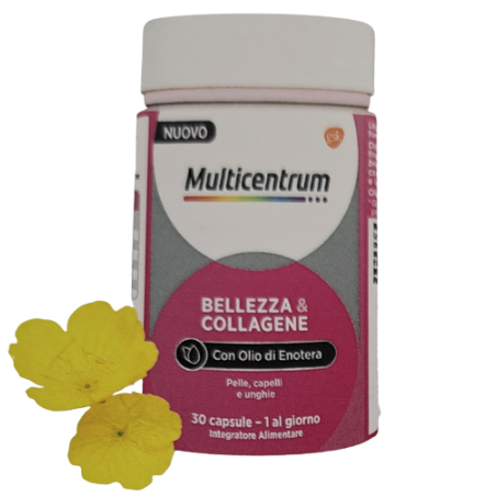 confezione 30 capsule multicentrum bellezza e collagene