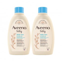 2 confezioni da 250 ml aveeno baby bagnetto corpo testa piedi