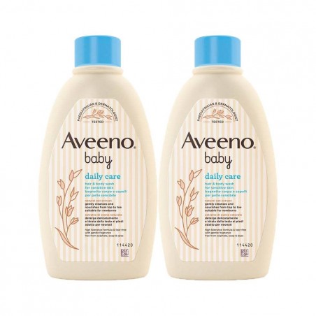 2 confezioni da 250 ml aveeno baby bagnetto corpo testa piedi 2 confezioni da 250 ml aveeno baby bagnetto corpo testa piedi
